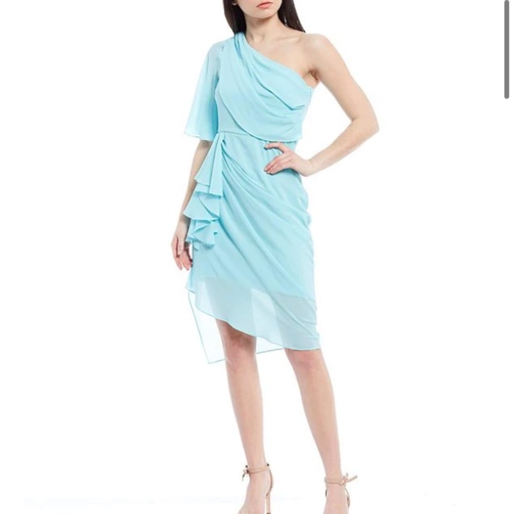 Light Blue Badgley Mischka Dress
